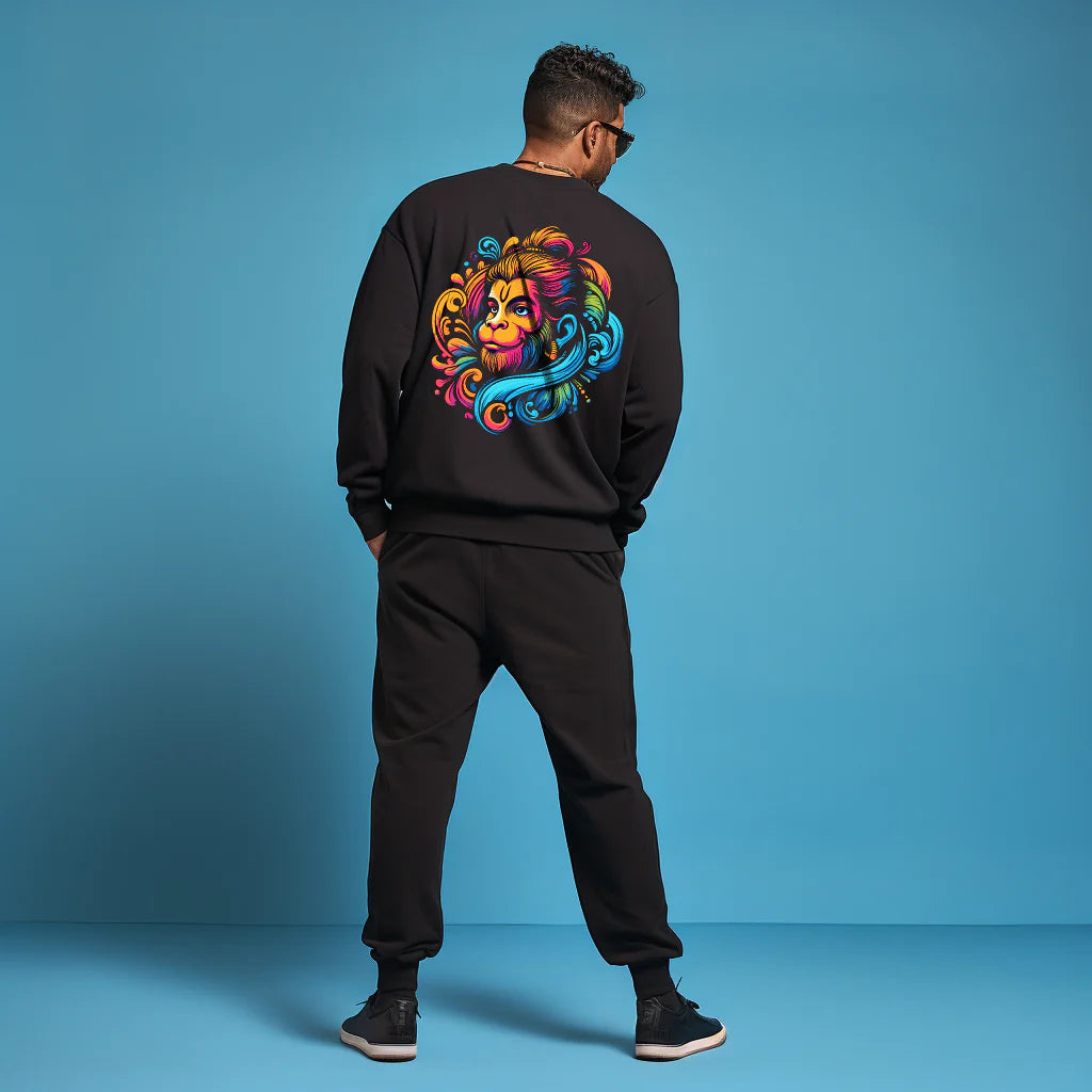 Hanuman Ji Printed Sweatshirt for Men