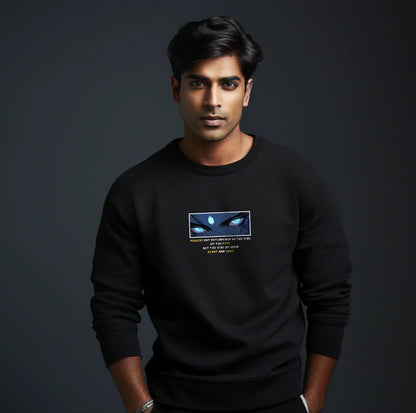 Shiva's Eyes Printed Sweatshirt for Men